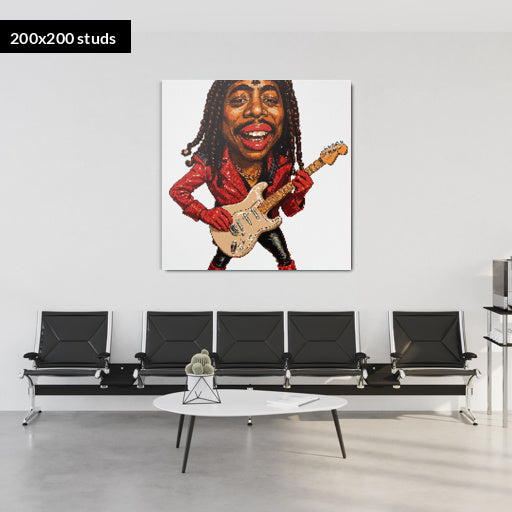 200*200studs, 160*160cm, 63*63inch