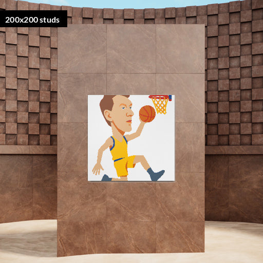 200*200studs, 160*160cm, 63*63inch