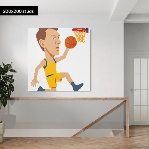 200*200studs, 160*160cm, 63*63inch