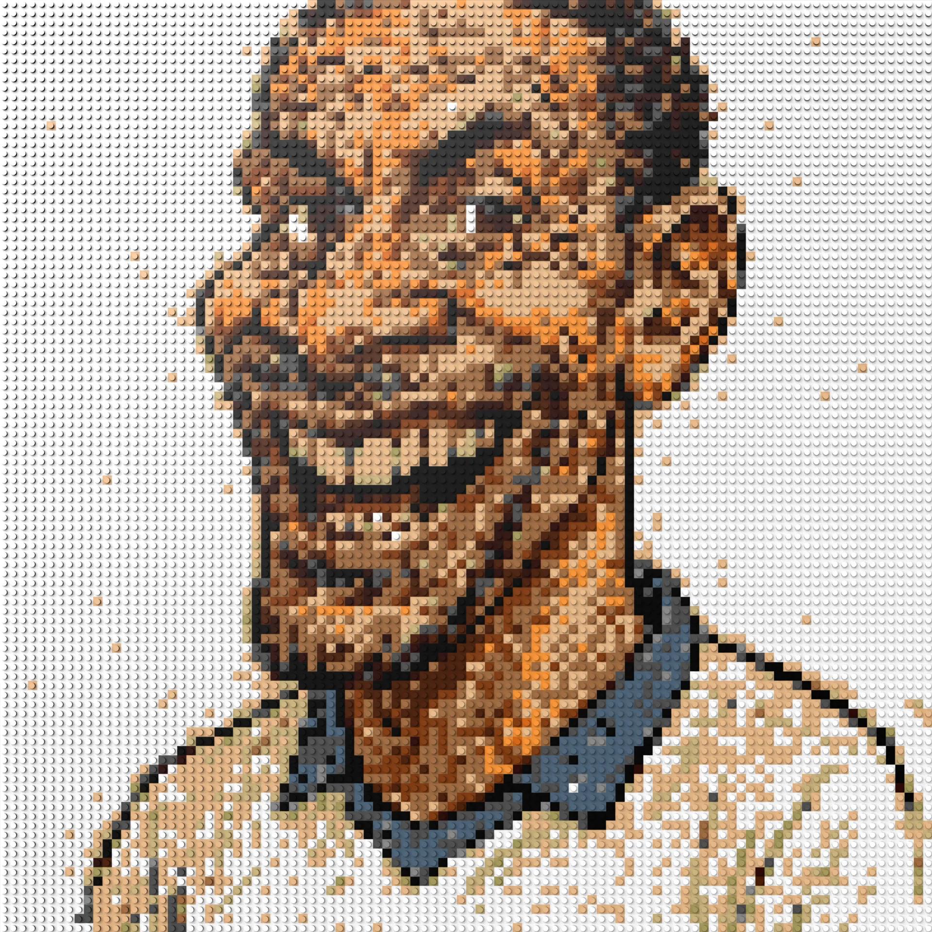 100*100studs, 80*80cm, 31,5*31,5inch