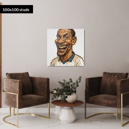 100*100studs, 80*80cm, 31,5*31,5inch