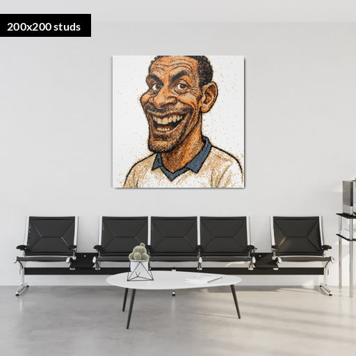 200*200studs, 160*160cm, 63*63inch