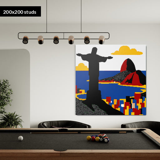 200*200studs, 160*160cm, 63*63inch