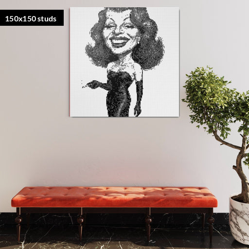 150*150studs, 120*120cm, 47,25*47,25inch