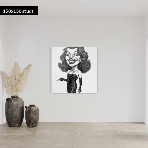 150*150studs, 120*120cm, 47,25*47,25inch