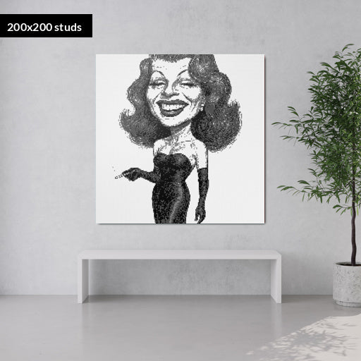 200*200studs, 160*160cm, 63*63inch