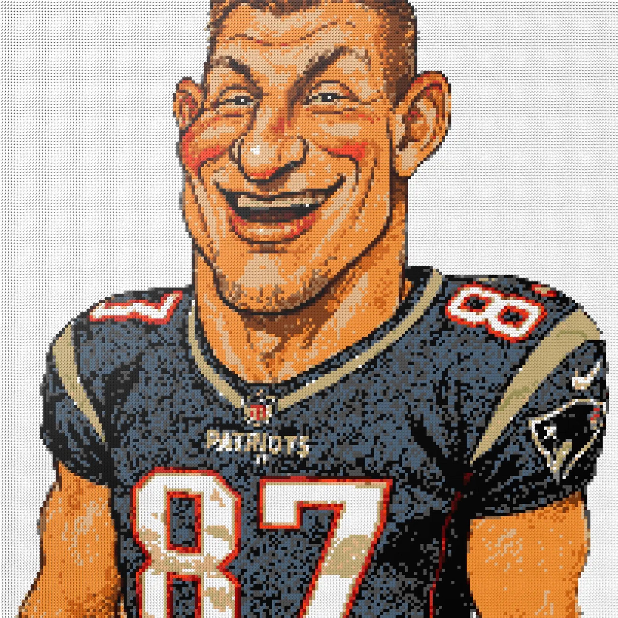 200*200studs, 160*160cm, 63*63inch