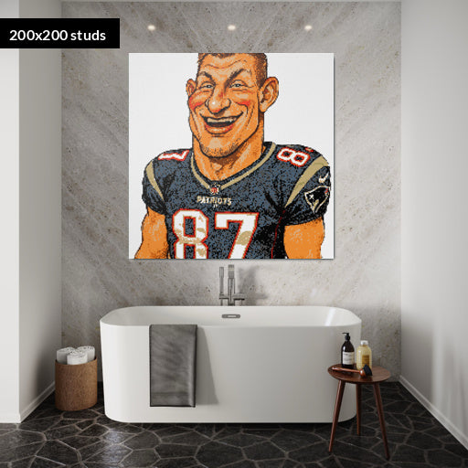 200*200studs, 160*160cm, 63*63inch