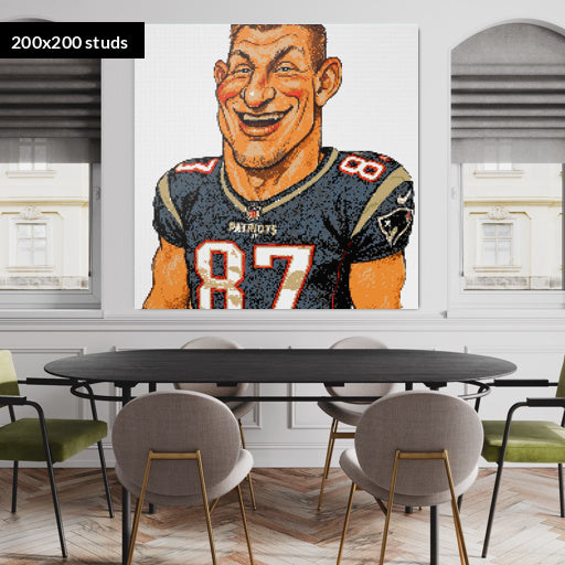 200*200studs, 160*160cm, 63*63inch