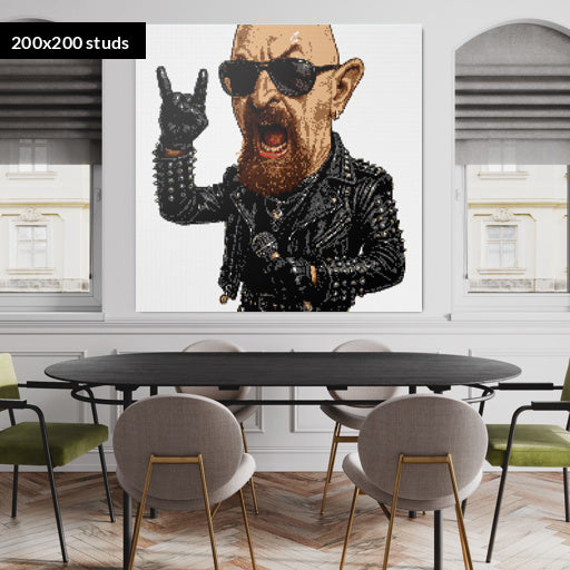 200*200studs, 160*160cm, 63*63inch