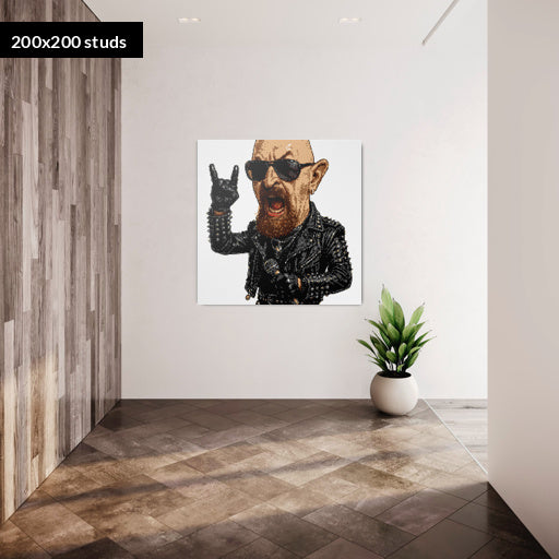 200*200studs, 160*160cm, 63*63inch