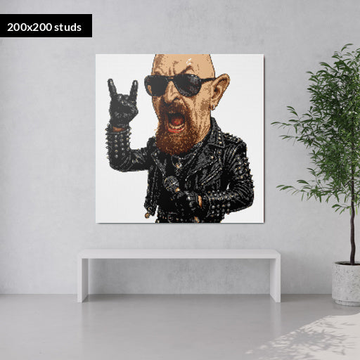 200*200studs, 160*160cm, 63*63inch