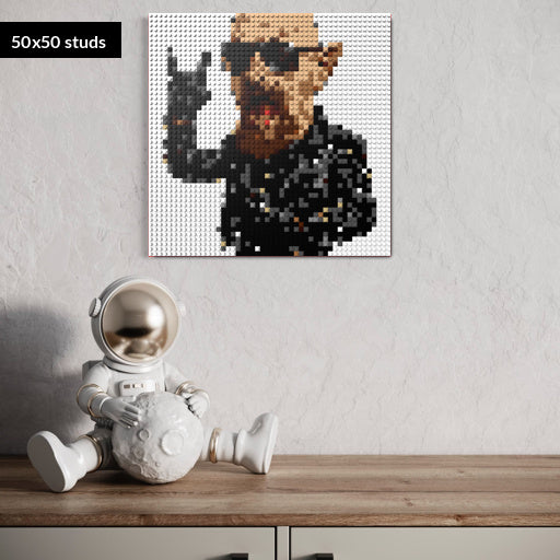 50*50studs, 40*40cm, 15,75*15,75inch