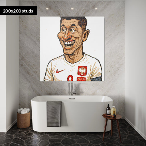 200*200studs, 160*160cm, 63*63inch