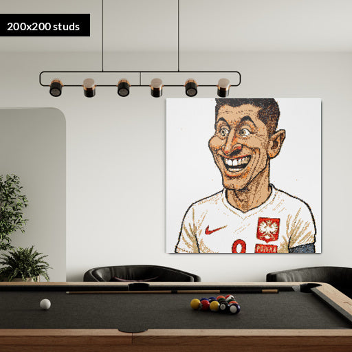 200*200studs, 160*160cm, 63*63inch