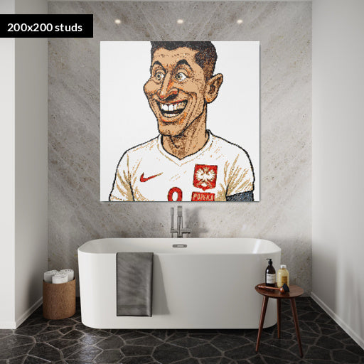 200*200studs, 160*160cm, 63*63inch