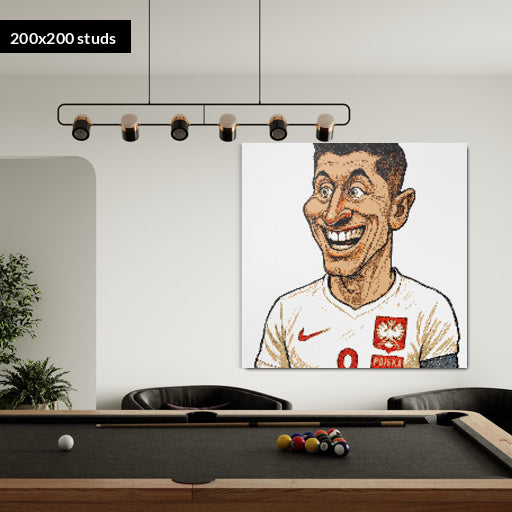 200*200studs, 160*160cm, 63*63inch