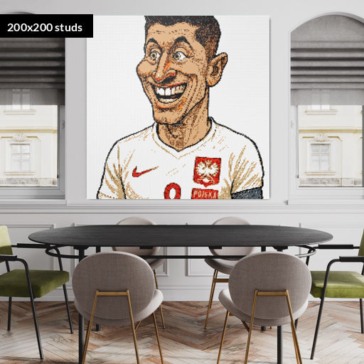 200*200studs, 160*160cm, 63*63inch