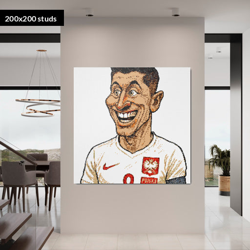 200*200studs, 160*160cm, 63*63inch