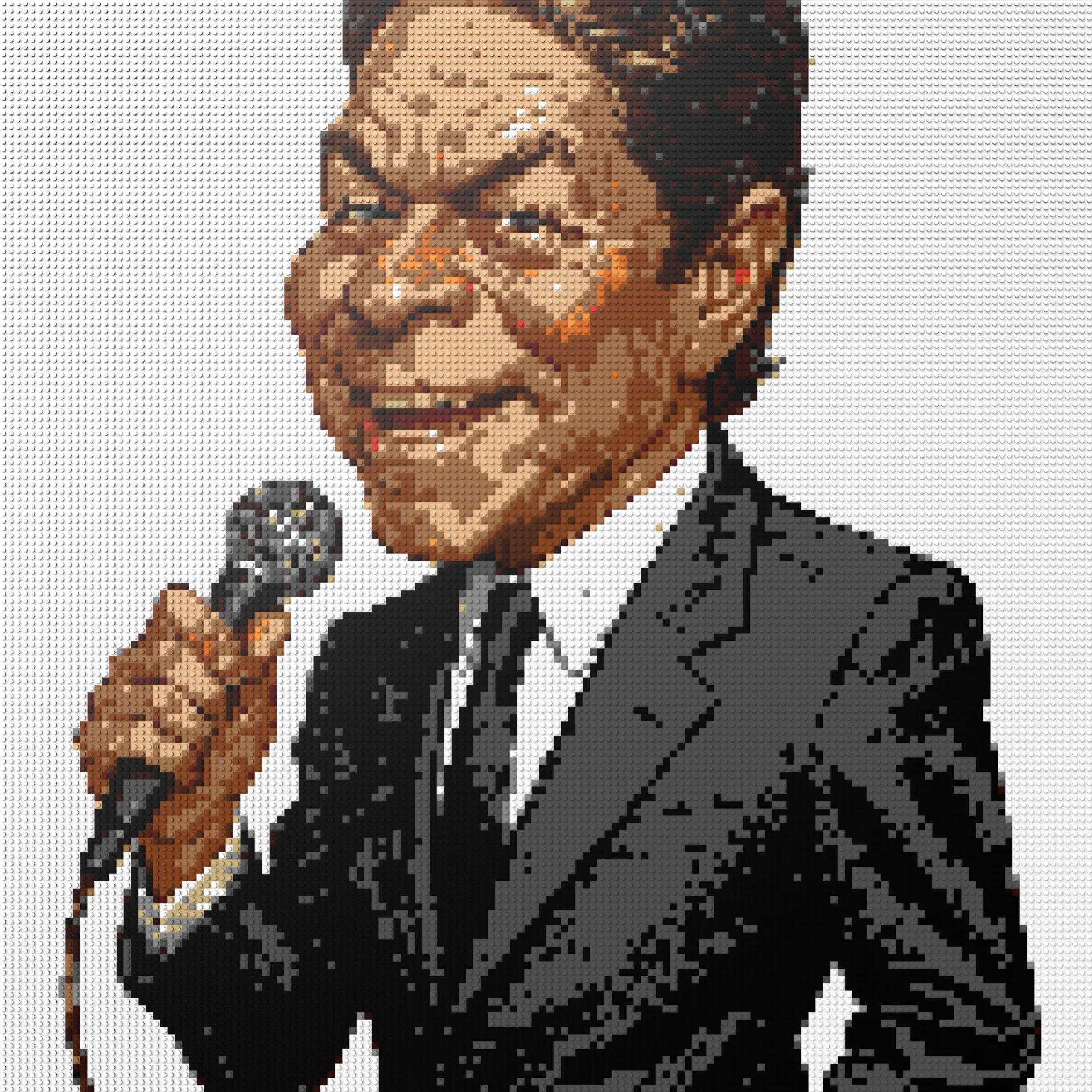 150*150studs, 120*120cm, 47,25*47,25inch