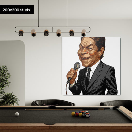 200*200studs, 160*160cm, 63*63inch