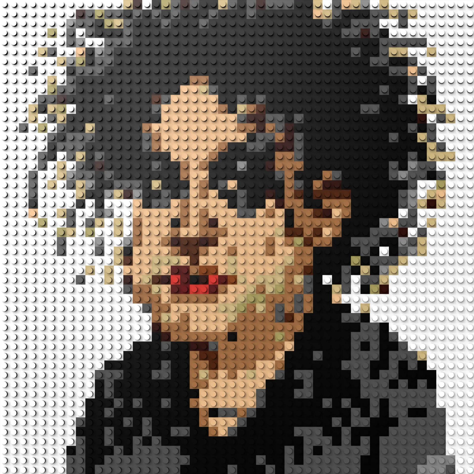 50*50studs, 40*40cm, 15,75*15,75inch