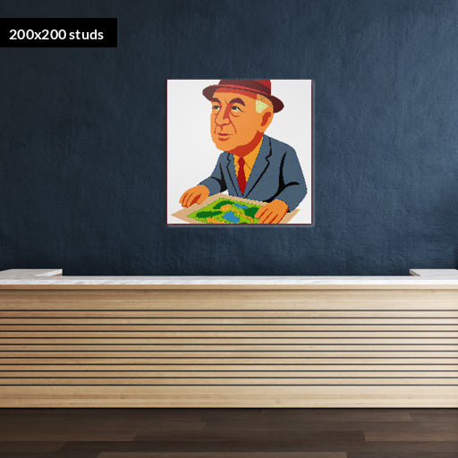 200*200studs, 160*160cm, 63*63inch