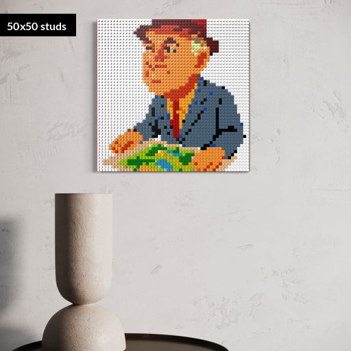 50*50studs, 40*40cm, 15,75*15,75inch