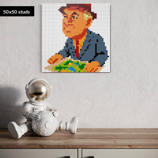 50*50studs, 40*40cm, 15,75*15,75inch