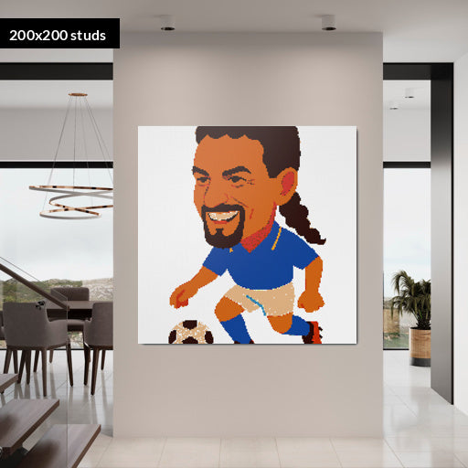 200*200studs, 160*160cm, 63*63inch