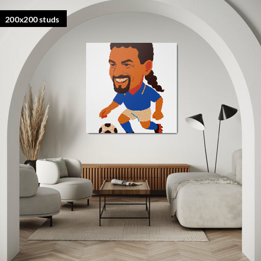 200*200studs, 160*160cm, 63*63inch