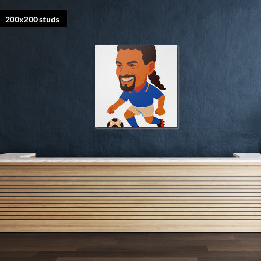 200*200studs, 160*160cm, 63*63inch