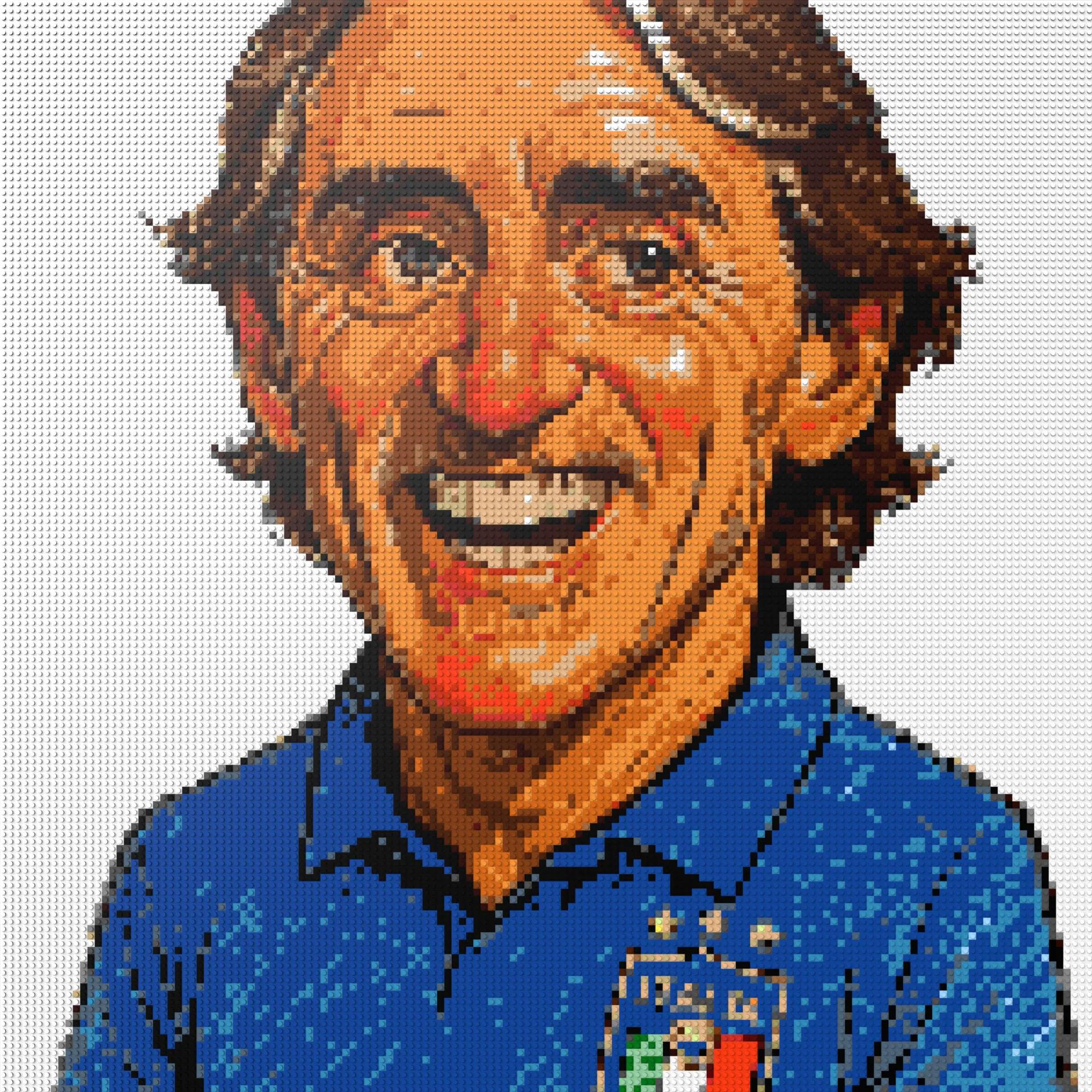 150*150studs, 120*120cm, 47,25*47,25inch