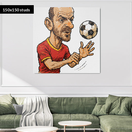 150*150studs, 120*120cm, 47,25*47,25inch