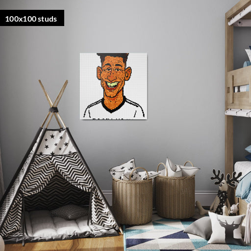 100*100studs, 80*80cm, 31,5*31,5inch