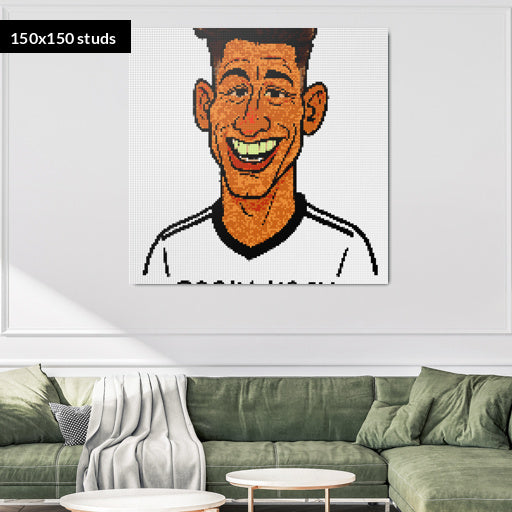 150*150studs, 120*120cm, 47,25*47,25inch