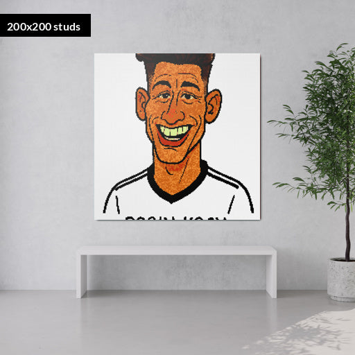 200*200studs, 160*160cm, 63*63inch