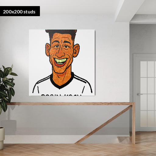 200*200studs, 160*160cm, 63*63inch