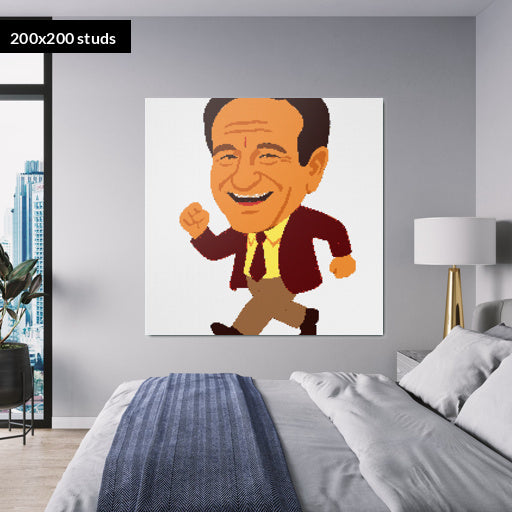 200*200studs, 160*160cm, 63*63inch