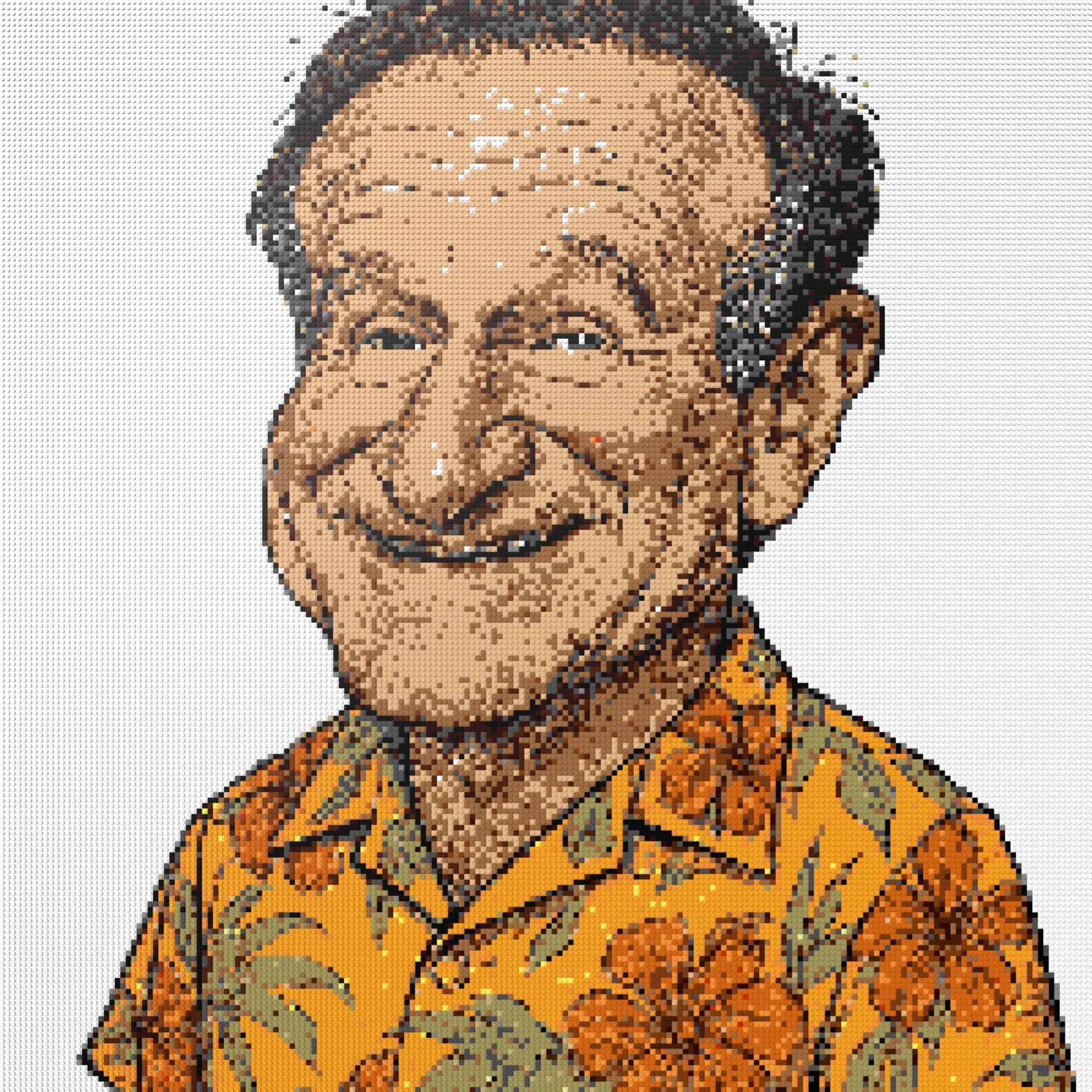 200*200studs, 160*160cm, 63*63inch