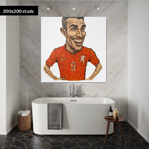 200*200studs, 160*160cm, 63*63inch