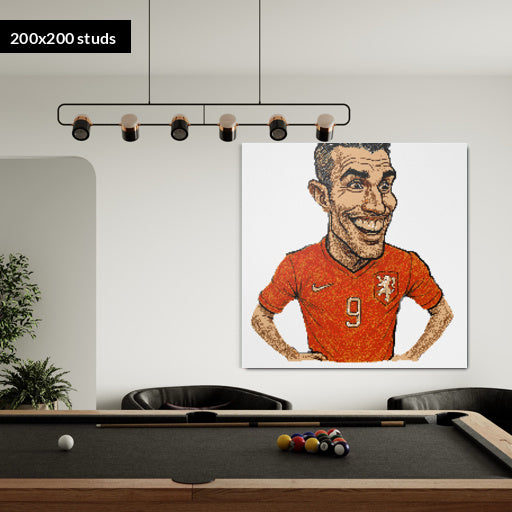 200*200studs, 160*160cm, 63*63inch