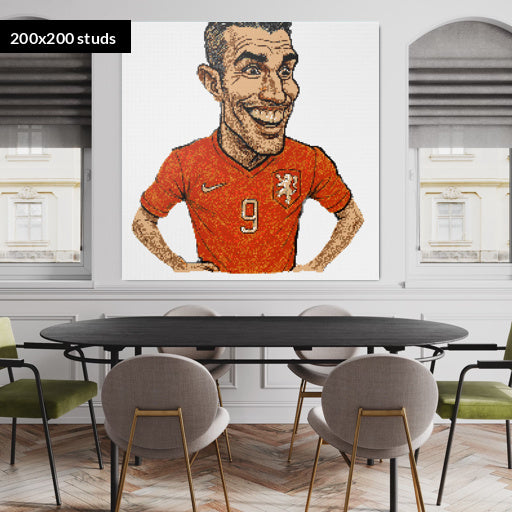 200*200studs, 160*160cm, 63*63inch