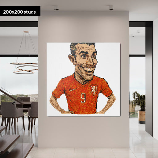 200*200studs, 160*160cm, 63*63inch