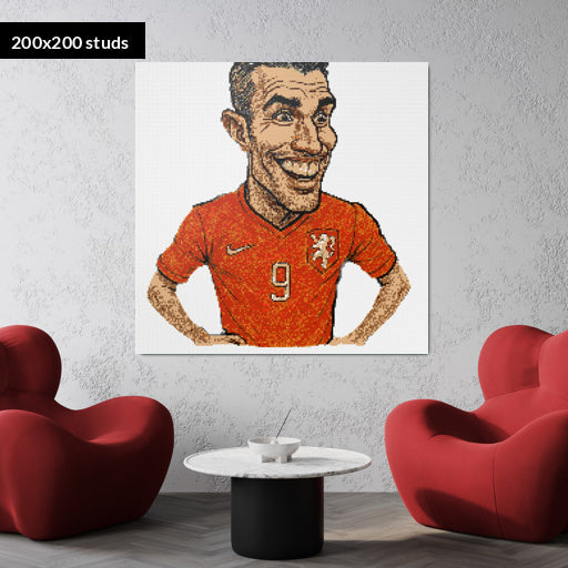 200*200studs, 160*160cm, 63*63inch