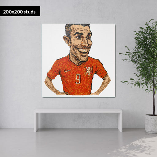 200*200studs, 160*160cm, 63*63inch