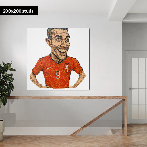 200*200studs, 160*160cm, 63*63inch