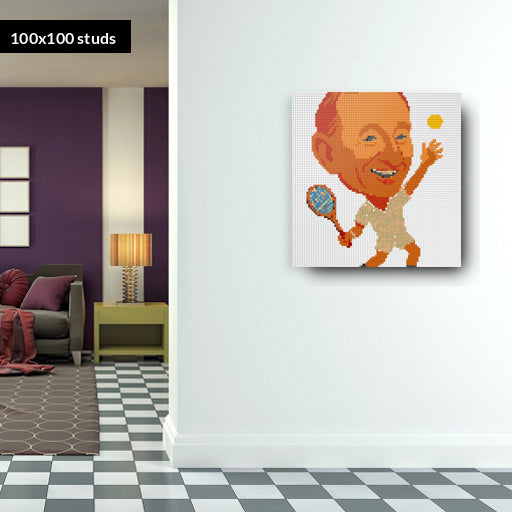 100*100studs, 80*80cm, 31,5*31,5inch