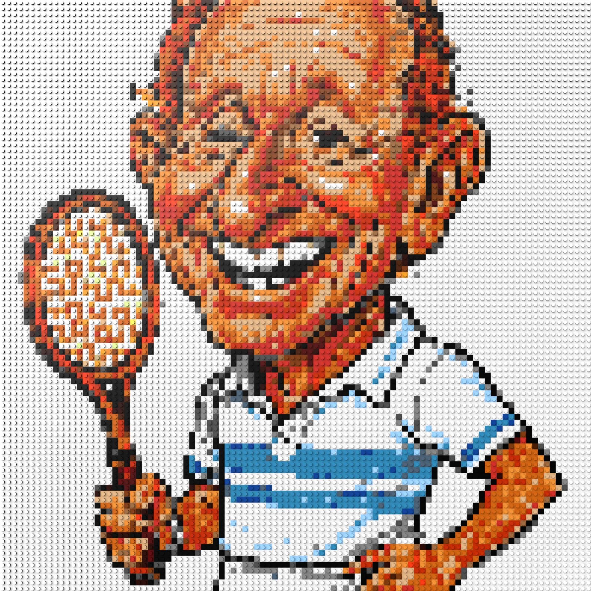 100*100studs, 80*80cm, 31,5*31,5inch