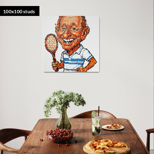 100*100studs, 80*80cm, 31,5*31,5inch